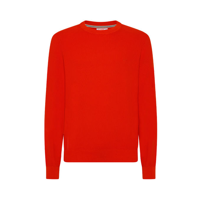 PULL ROUND VINTAGE Uomo Geranio