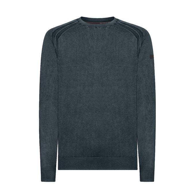 PULL TECHNO WASH Uomo Blue Black