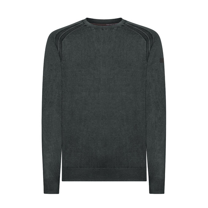 PULL TECHNO WASH Uomo Forest Green