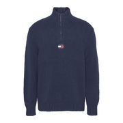 PULLOVER 1/2 ZIP IN LANA STRETCH Uomo Twilight Navy PULLOVER 1/2 ZIP IN LANA STRETCH Uomo Twilight Navy
