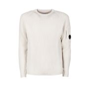 PULLOVER A COSTE IN LANA Uomo Sand Shell PULLOVER A COSTE IN LANA Uomo Sand Shell