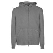 PULLOVER CASHMERE FULL ZIP Uomo Grey PULLOVER CASHMERE FULL ZIP Uomo Grey