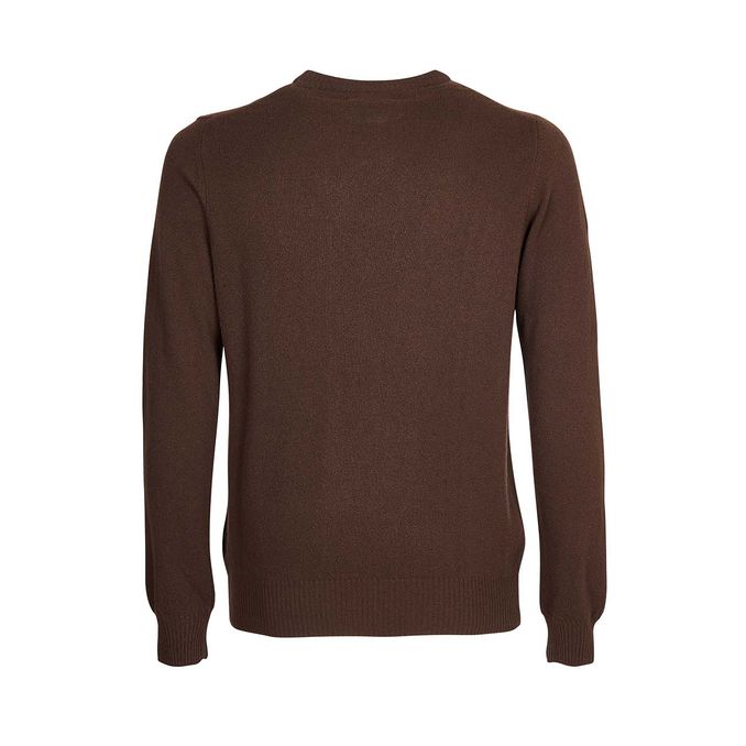 PULLOVER EGON BASIC MISTO LANA Uomo Moca