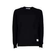 PULLOVER FIZZ RASATO MERINOS EXTRA FINE Uomo Nero PULLOVER FIZZ RASATO MERINOS EXTRA FINE Uomo Nero