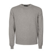 PULLOVER GIROCOLLO Unisex Cenere Melange PULLOVER GIROCOLLO Unisex Cenere Melange