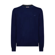 PULLOVER GIROCOLLO Uomo Blue Profondo PULLOVER GIROCOLLO Uomo Blue Profondo