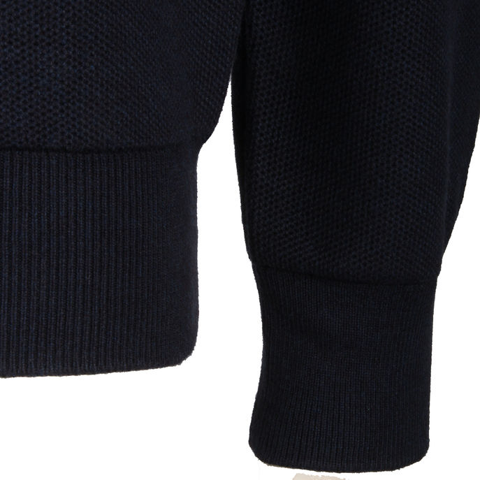 PULLOVER GRANA DI RISO Uomo Navy Heather