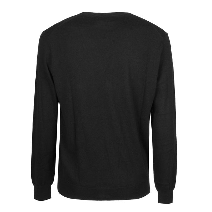 PULLOVER IN LANA Uomo Nero