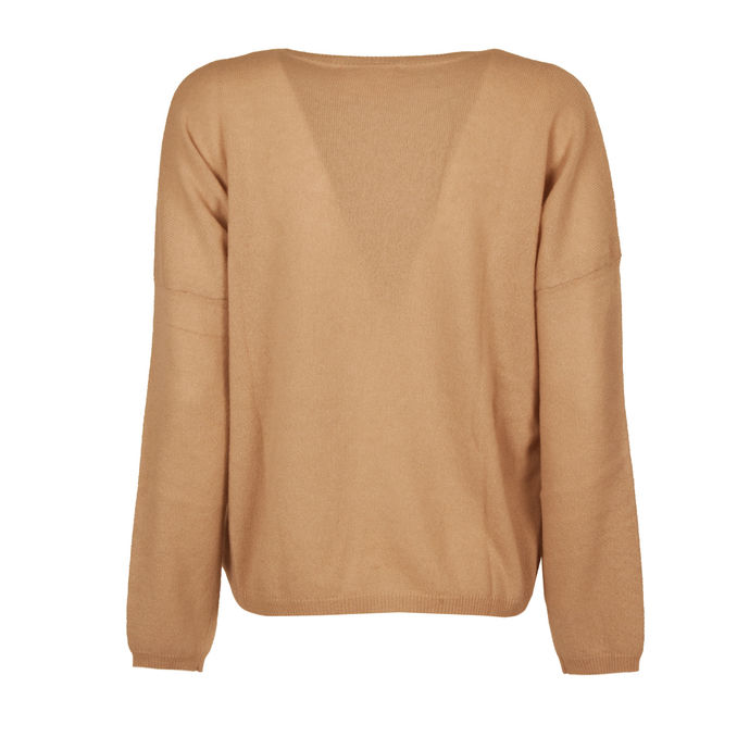 PULLOVER KIARA Donna Camel