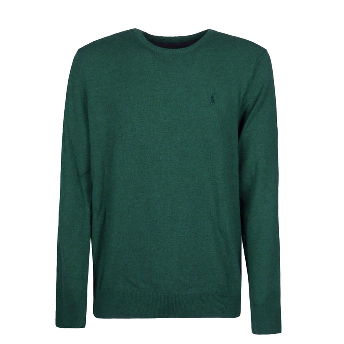 PULLOVER LAMBSWOOL Uomo Hunt Club Green
