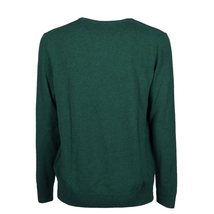 PULLOVER LAMBSWOOL Uomo Hunt Club Green