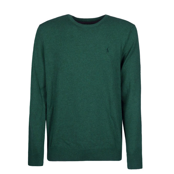 PULLOVER LAMBSWOOL Uomo Hunt Club Green