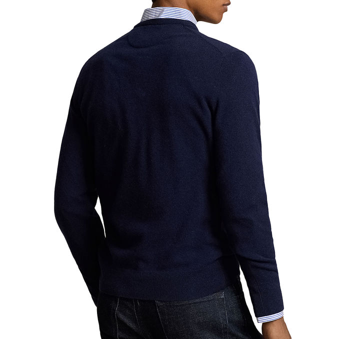 PULLOVER LAMBSWOOL Uomo Hunter Navy