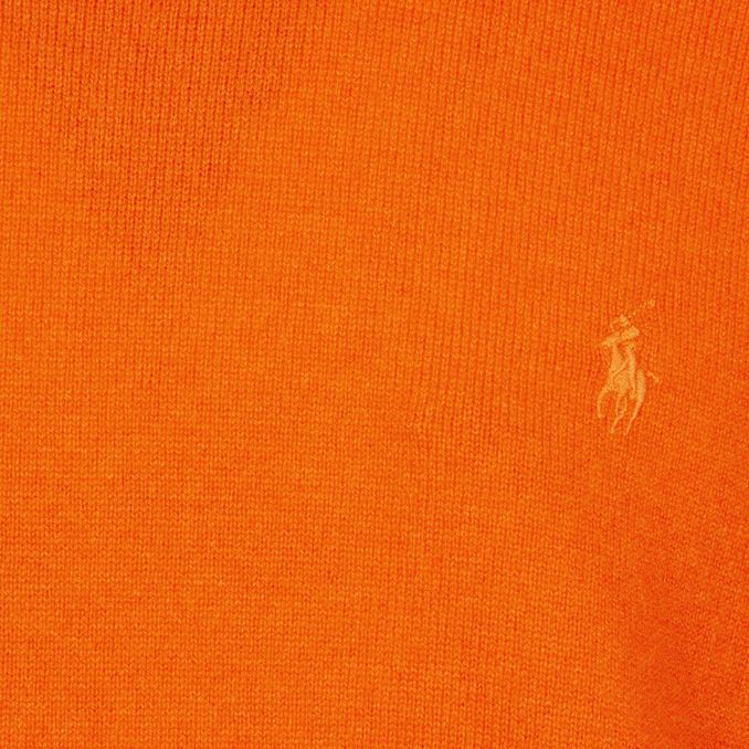 PULLOVER LAMBSWOOL Uomo New Active Orange