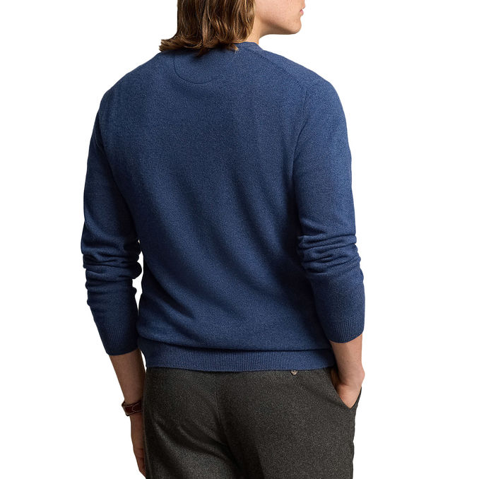 PULLOVER LAMBSWOOL Uomo Rustic Navy