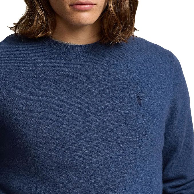 PULLOVER LAMBSWOOL Uomo Rustic Navy