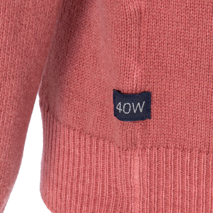 PULLOVER LEO IN LANA Uomo Rosso