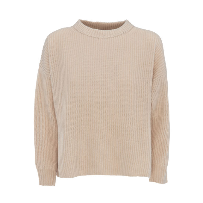 PULLOVER LOTUS Donna Beige