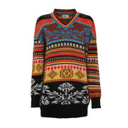 PULLOVER MAXI MISTO LANA MOHAIR Donna Multicolor PULLOVER MAXI MISTO LANA MOHAIR Donna Multicolor