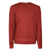 PULLOVER MERINOS Uomo Rosso PULLOVER MERINOS Uomo Rosso
