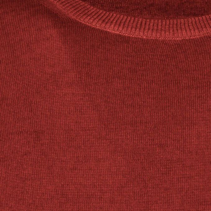PULLOVER MERINOS Uomo Rosso