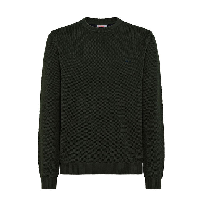 PULLOVER RICE Uomo Militare Scuro