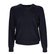PULLOVER SCOLLO A V IN LANA MERINO SLIM FIT Uomo Navy PULLOVER SCOLLO A V IN LANA MERINO SLIM FIT Uomo Navy