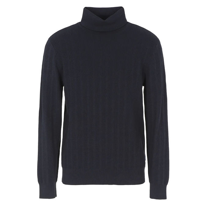 PULLOVER SUSTAINABILITY VALUE Uomo Navy