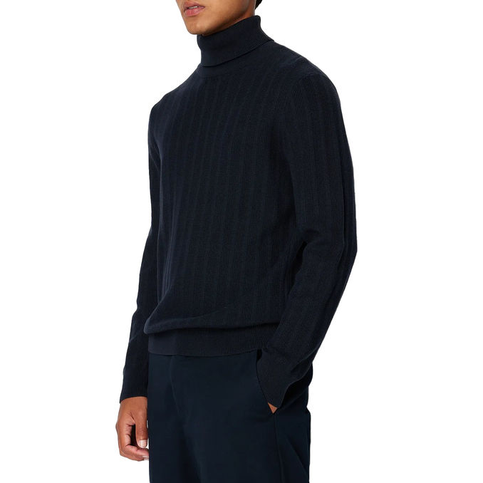 PULLOVER SUSTAINABILITY VALUE Uomo Navy