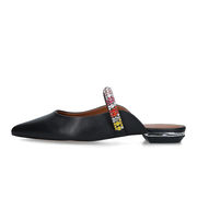 SABOT BASSO PRINCELY CON STRASS MULTICOLOR Donna Black SABOT BASSO PRINCELY CON STRASS MULTICOLOR Donna Black