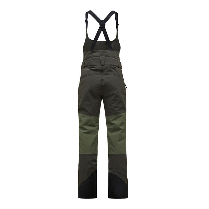 SALOPETTE 2L STRETCH BIB Donna Olive Extreme Pine Needle 