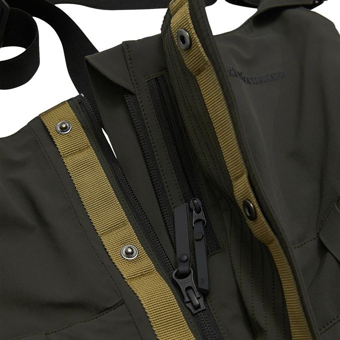 SALOPETTE 2L STRETCH BIB Donna Olive Extreme Pine Needle 