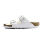 SANDALI ARIZONA IN PELLE Unisex Triple White SANDALI ARIZONA IN PELLE Unisex Triple White