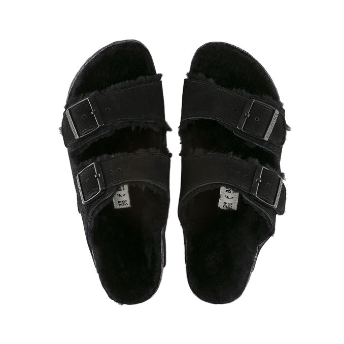 SANDALI ARIZONA SHEARLING Unisex Black