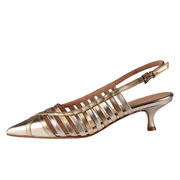 SANDALI CHANEL LAMINATO Donna Argento SANDALI CHANEL LAMINATO Donna Argento