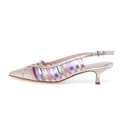 SANDALI CHANEL LAMINATO Donna Platino SANDALI CHANEL LAMINATO Donna Platino