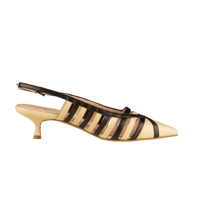 SANDALI CHANEL NAPPA Donna Nero Gesso