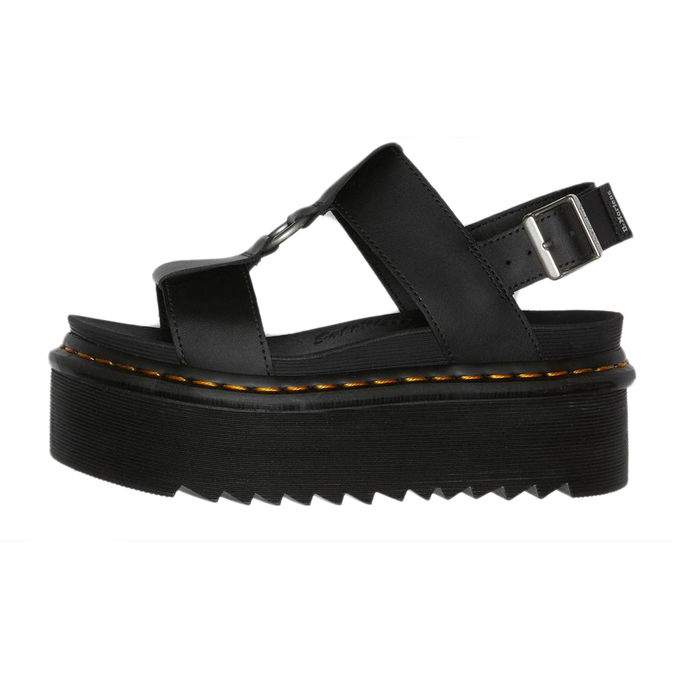 SANDALI FRANCIS PLATFORM DI PELLE Donna Nero