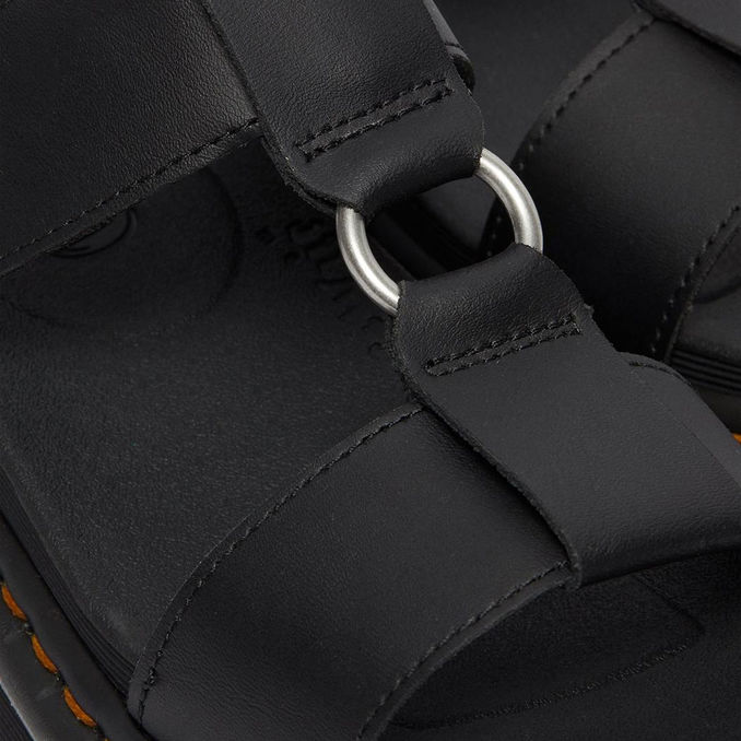 SANDALI FRANCIS PLATFORM DI PELLE Donna Nero