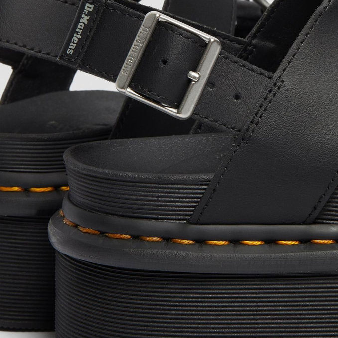 SANDALI FRANCIS PLATFORM DI PELLE Donna Nero