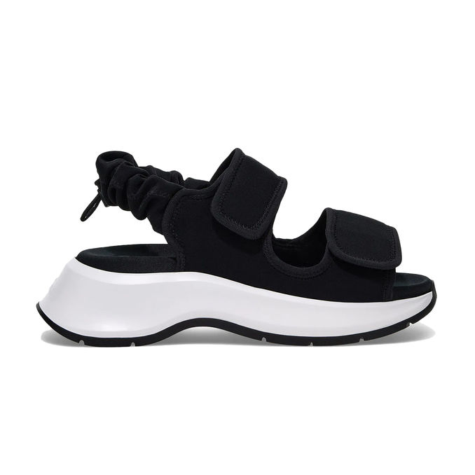 SANDALI H598 NEOPRENE CON VELCRO Donna Nero