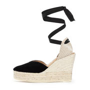 SANDALI HAMPTONS ZEPPATO CON LACCI Donna Nero SANDALI HAMPTONS ZEPPATO CON LACCI Donna Nero