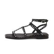 SANDALI MAEVA CON BORCHIE Donna Nero Silver SANDALI MAEVA CON BORCHIE Donna Nero Silver