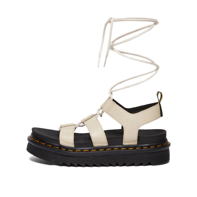 SANDALI NARTILLA Donna Parchment Beige Milled Nappa