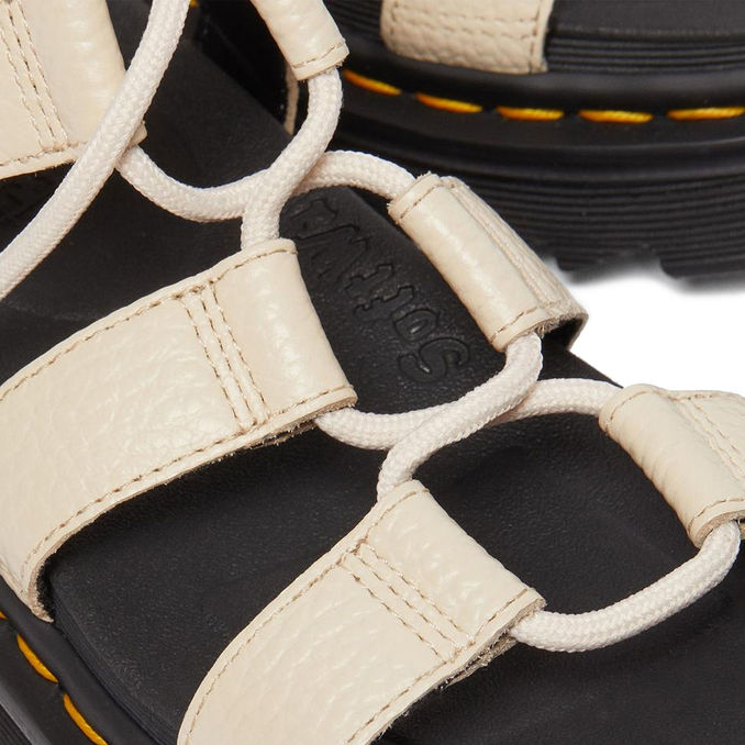 SANDALI NARTILLA Donna Parchment Beige Milled Nappa