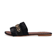 SANDALI SEMIRA RAFFIA Donna Black SANDALI SEMIRA RAFFIA Donna Black
