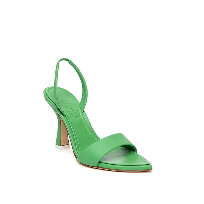 SANDALI SUOLA A PUNTA Donna Verde
