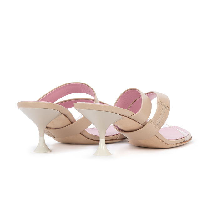 SANDALI TRONCHETTO BICOLOR Donna Sahara