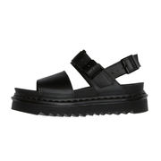 SANDALI VOSS IN PELLE CON CINTURINO Donna Nero SANDALI VOSS IN PELLE CON CINTURINO Donna Nero