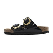 SANDALO ARIZONA BIG BUCKLE Unisex Patent Black SANDALO ARIZONA BIG BUCKLE Unisex Patent Black